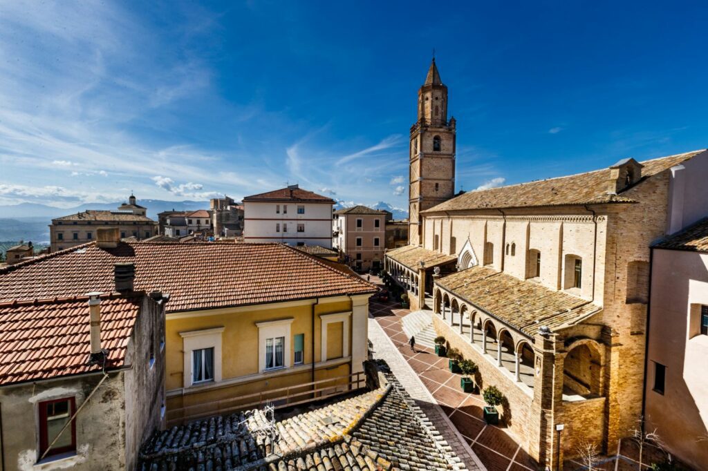 foto panoramica di Città Sant'Angelo