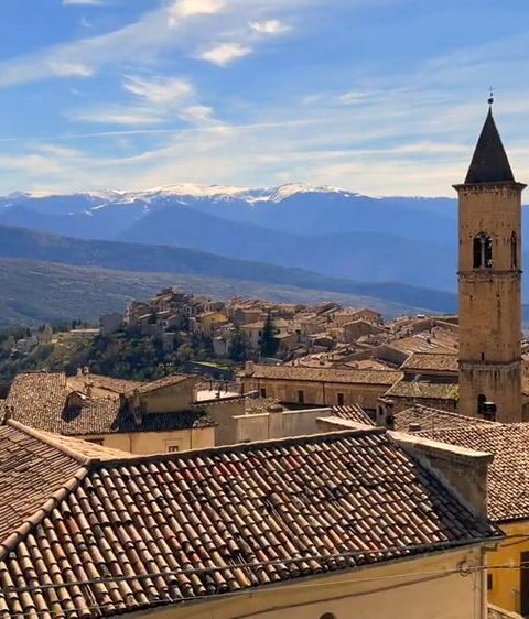 Vista aerea di Sulmona